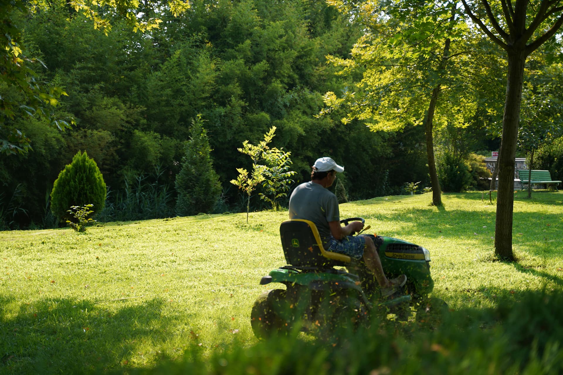 Professional lawn mowing service in Radford, Blacksburg, and Christiansburg Virginia by Meadows Exteriors